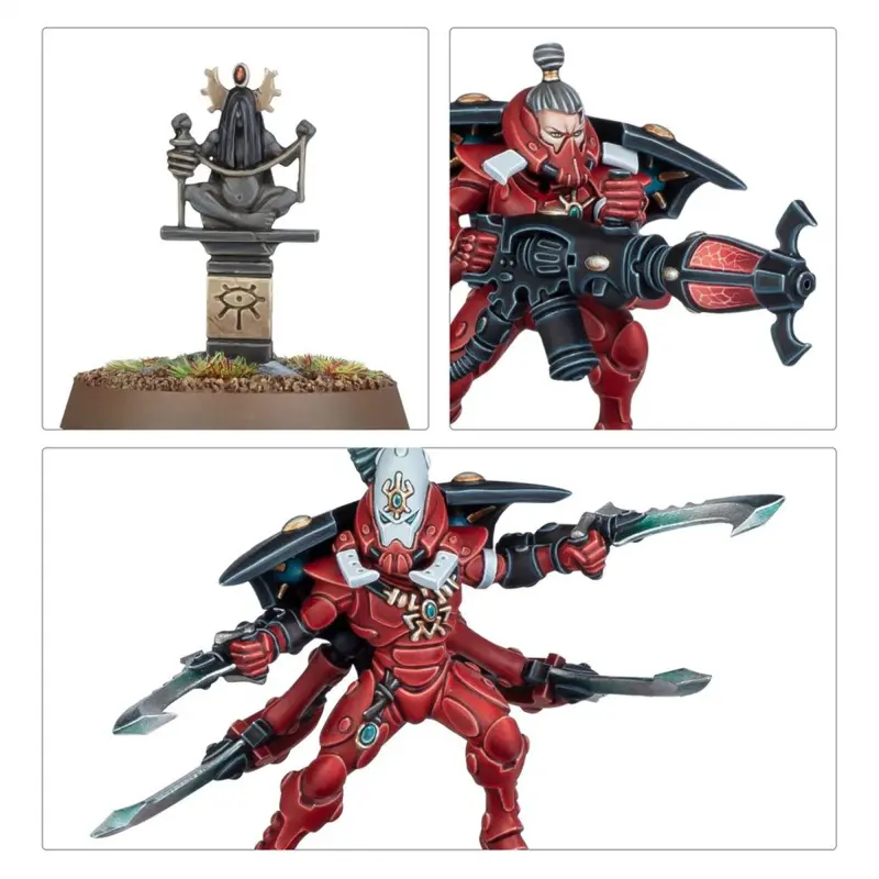 Warp spiders, aeldari, warhammer 40k, games workshop, model 46-43